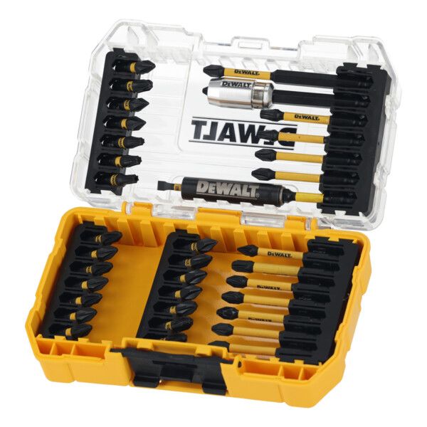 Комплект ударни накрайници, битове и магнитен адаптор DeWalt DT70731T, 37 части