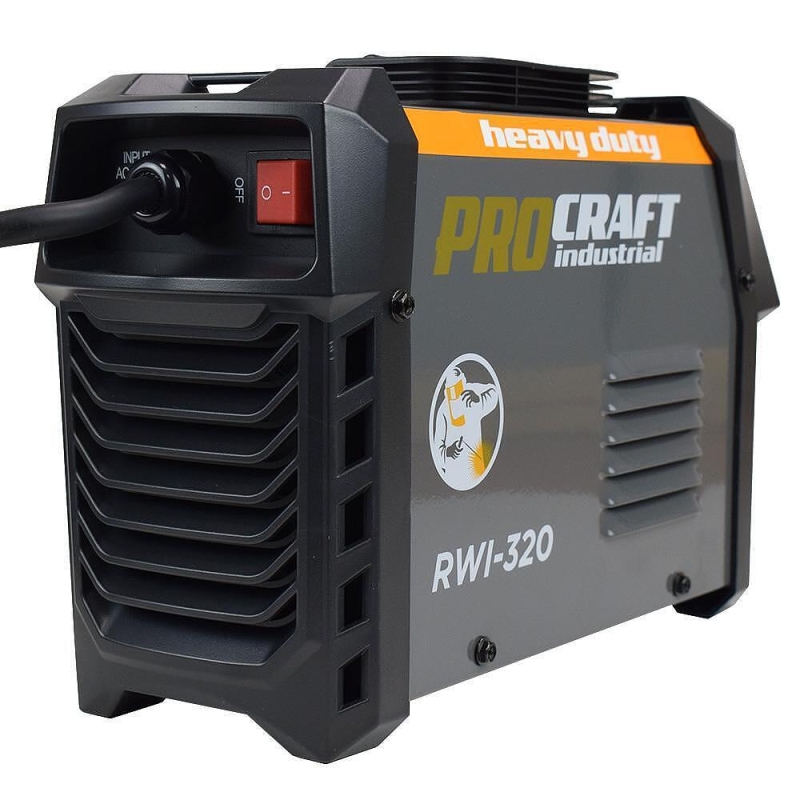 Инверторен електрожен 160A, PROCRAFT RWI-320, електроди 1.6 - 4.0 мм 3Г ГАРАНЦИЯ