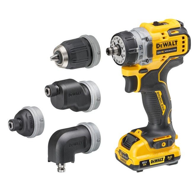 Акумулаторен винтоверт DeWALT DCD703L2T, 12 V, 57.5 Nm