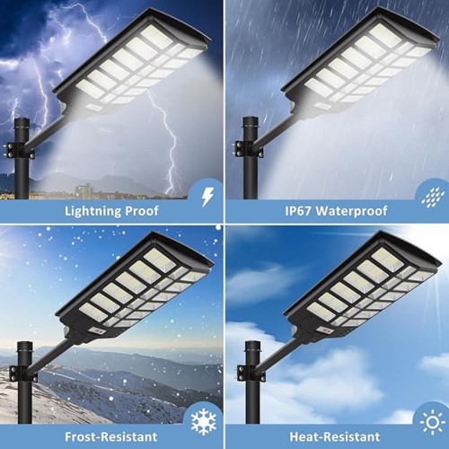 Соларна LED лампа 30 секции 1800W LYLU