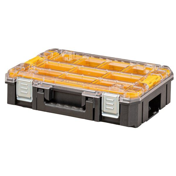 Комплект органайзер, 3 броя куфари и количка DeWALT 5 части