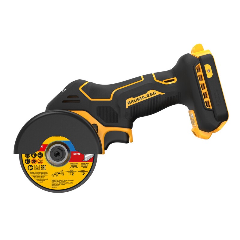 Акумулаторен ъглошлайф DEWALT DCS438N, 18V