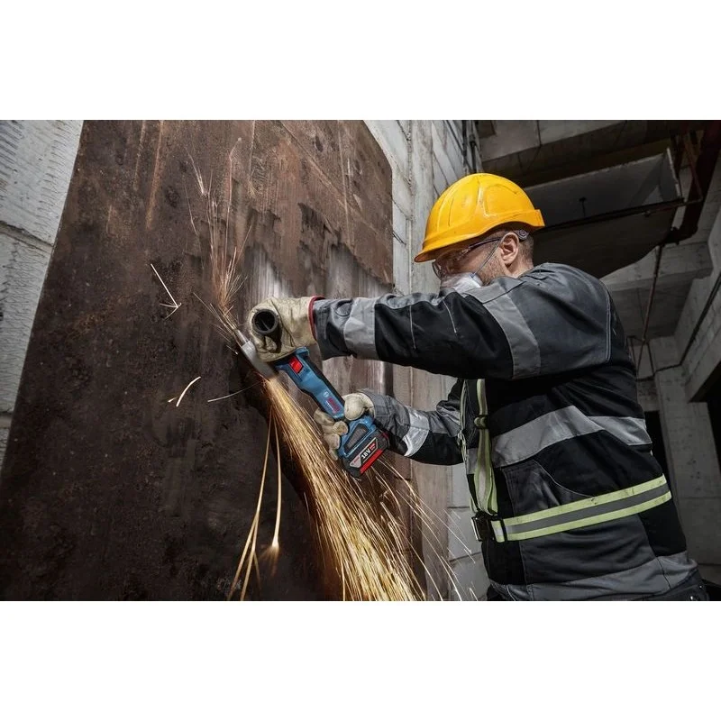 Акумулаторен ъглошлайф BOSCH GWS 18V-11 S SOLO, 18V, 125mm
