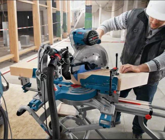 Настолен потапящ циркуляр BOSCH GCM 12 GDL , 2000 W, Ø 305 mm