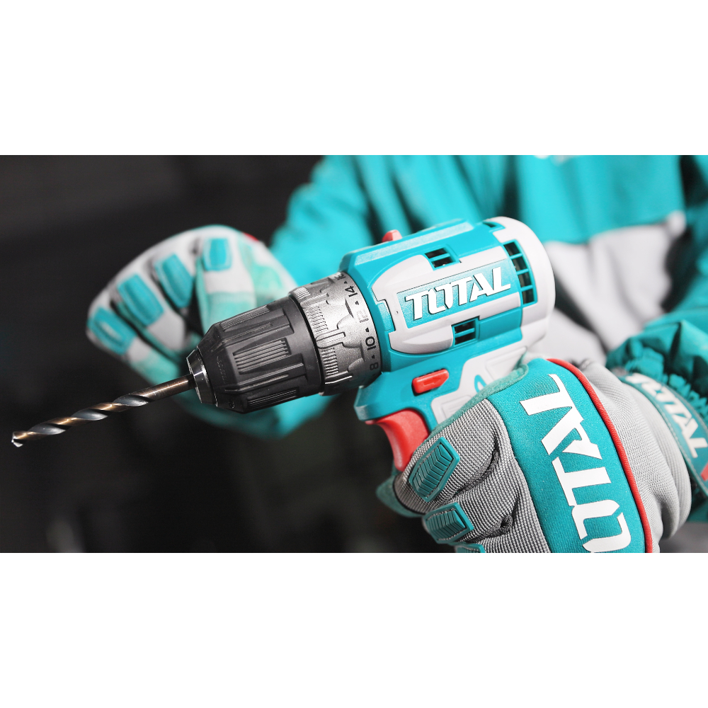 Акумулаторен безчетков винтоверт TOTAL INDUSTRIAL, 20 V, 52 Nm, 2 x 2 Ah