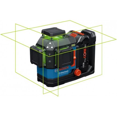 Линеен лазерен нивелир BOSCH GLL 18V-120-33 CG SET, 18V