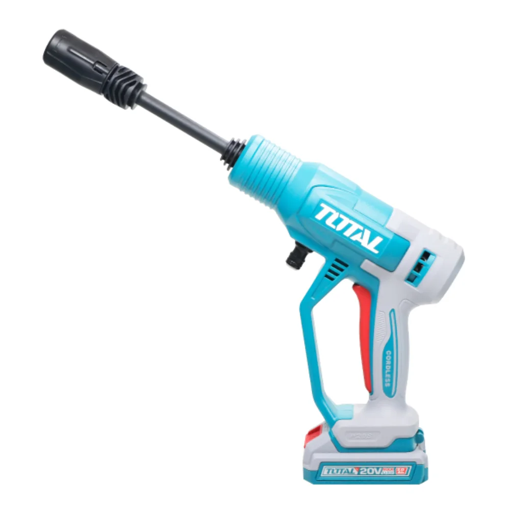 Акумулаторна водоструйка TOTAL, 20 V, 24.8 Bar, 2.8 L/min, 1 x 2 Ah