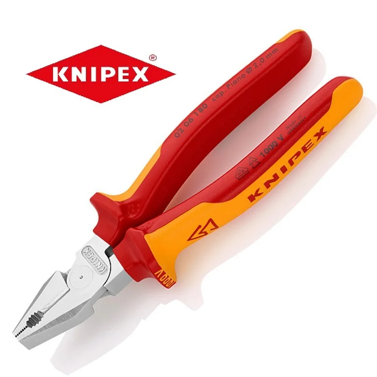 Клещи комбинирани изолирани 180mm KNIPEX