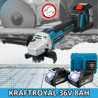 Акумулаторен ъглошлайф KRAFTROYAL 36V 8Ah
