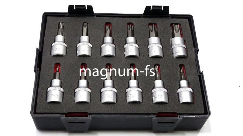 К-т вложки TORX 3/8 12 части FORCE