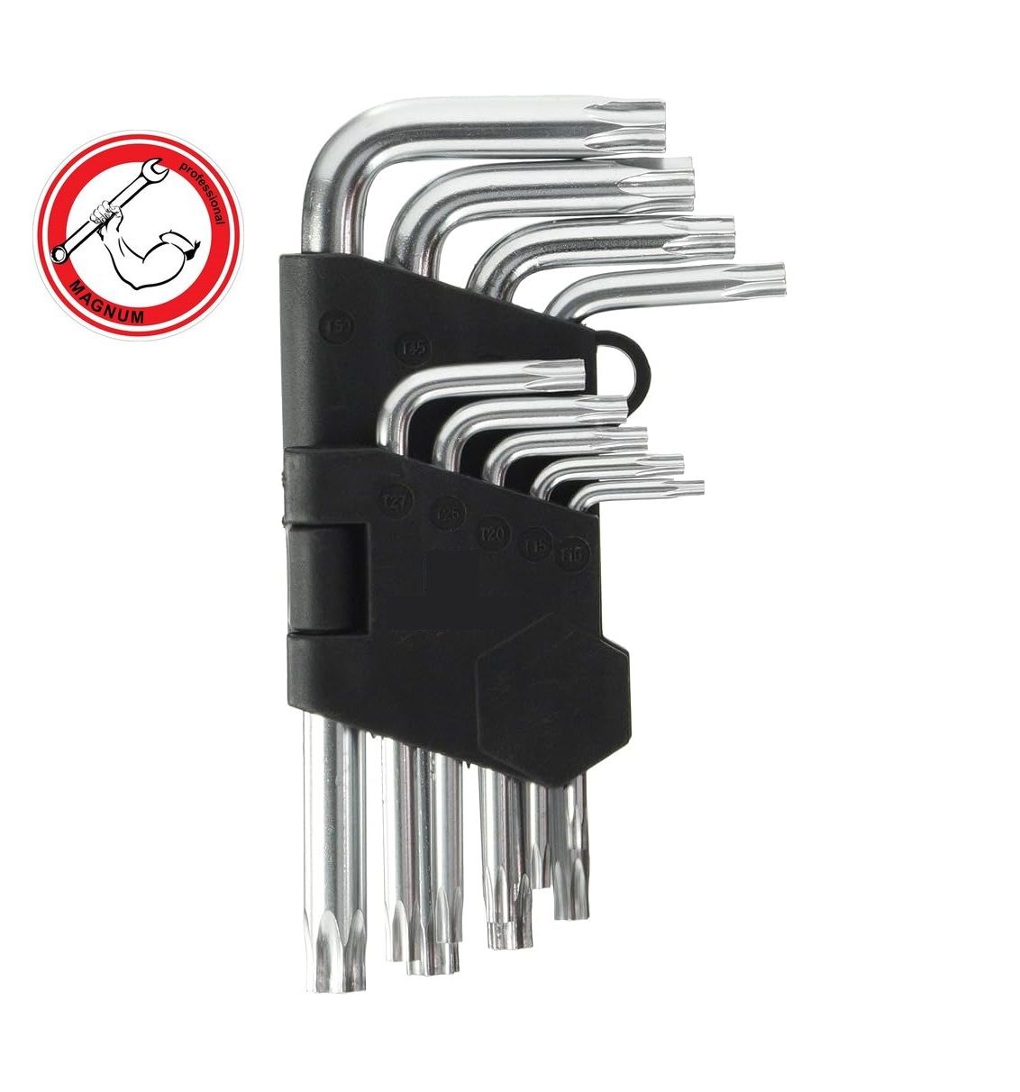 Имбуси геобразни  къси TORX от T10 до T50 9части