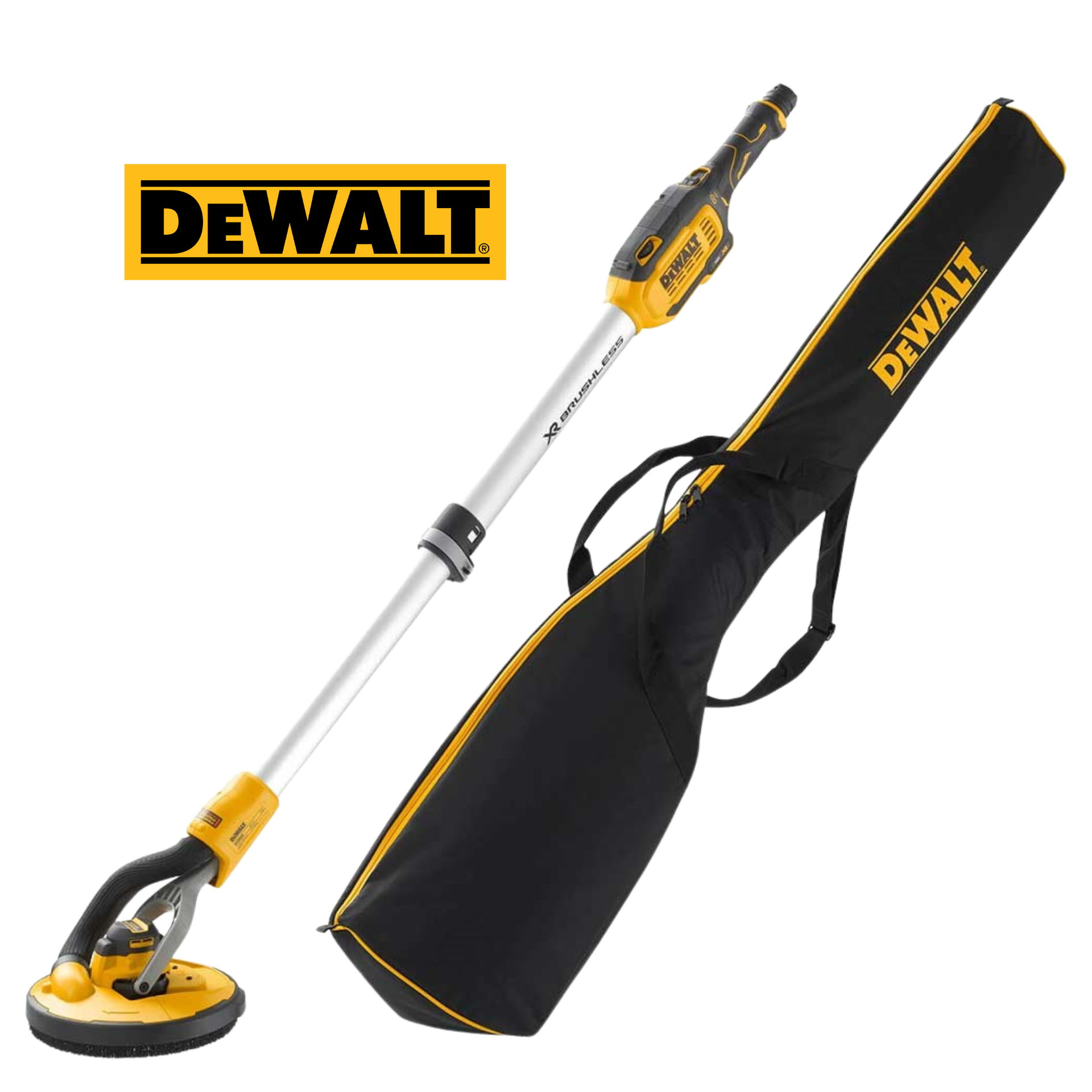 Шлайф жираф за стени и тавани орбитален DeWALT DCE800NB, 18V