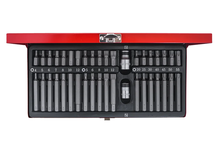 К-т накрайници Имбус, TORX. M - 40 части