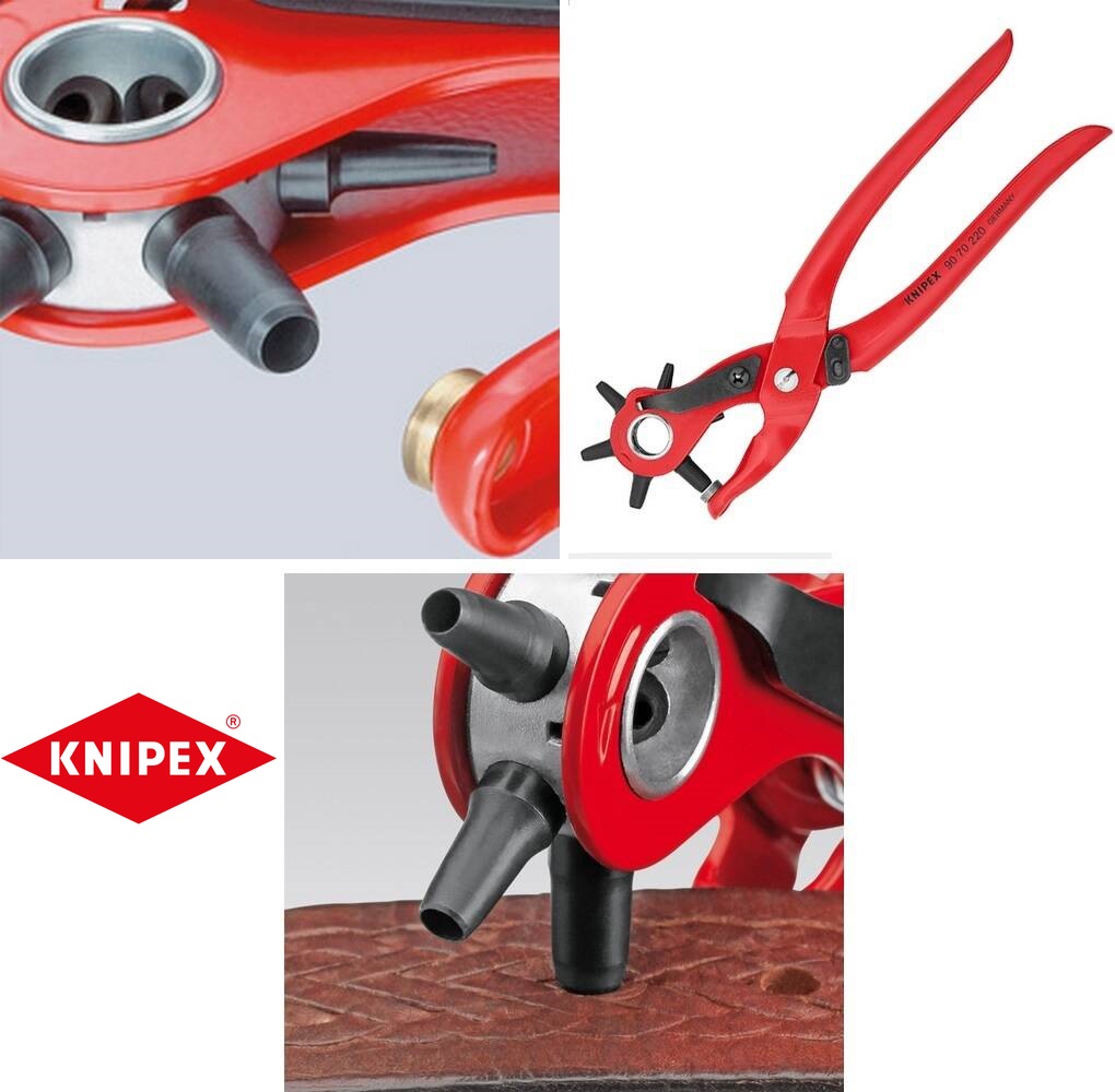 Револверни пробивни клещи 220mm KNIPEX