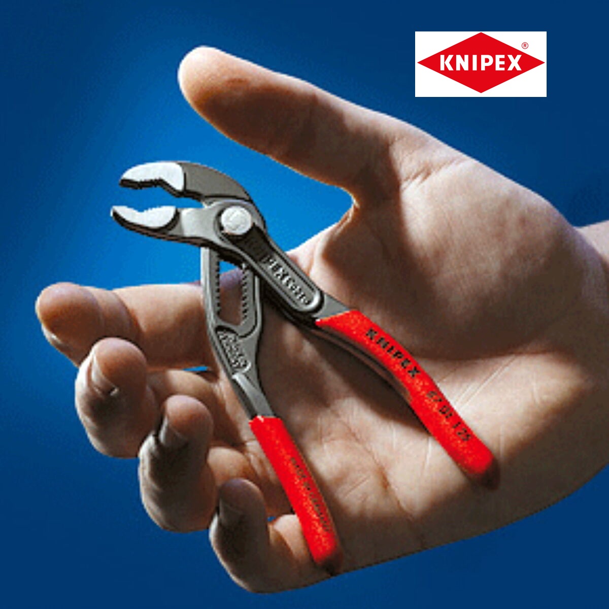 Клещи водопроводни тип гарга KNIPEX COBRA 125мм