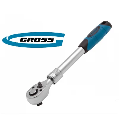 ТРЕСЧОТКА 3/8 телескопична 215-315мм GROSS