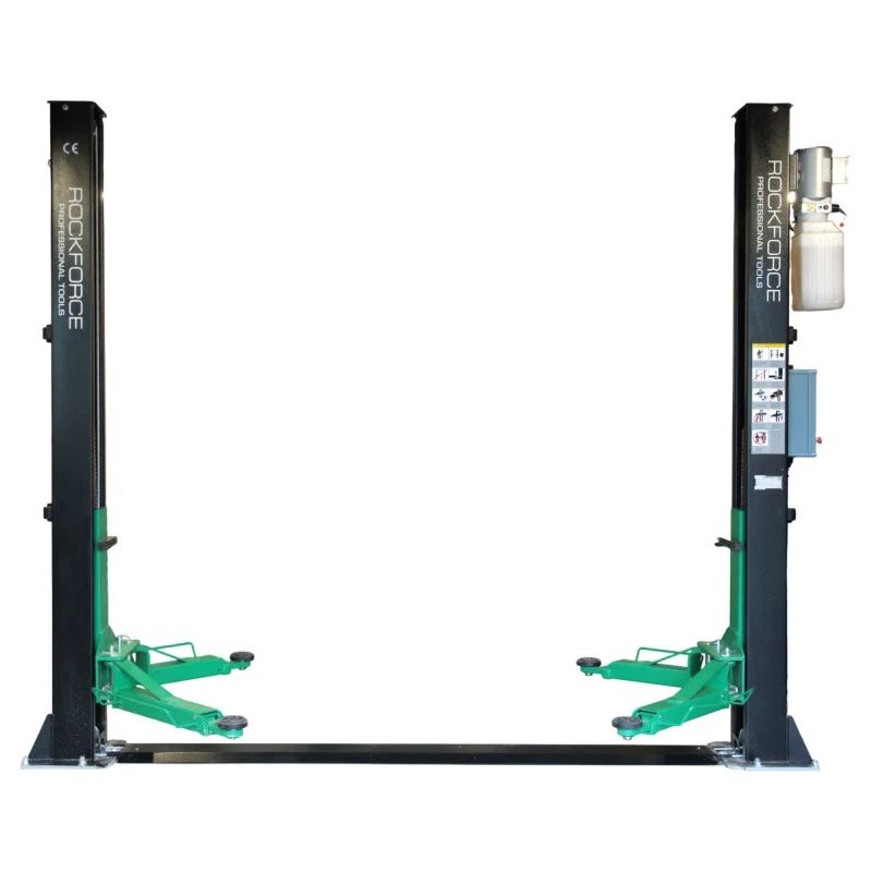 Двуколонен автомобилен подемник ROCKFORCE RF4.0-2DE, 4 тона, 220V с електрически контри 