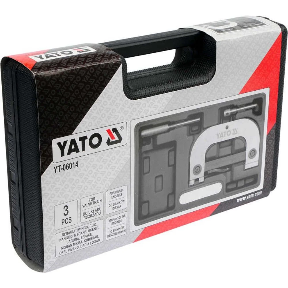 Комплект инструменти за зацепване на двигатели Renault YATO EURO YT 06014