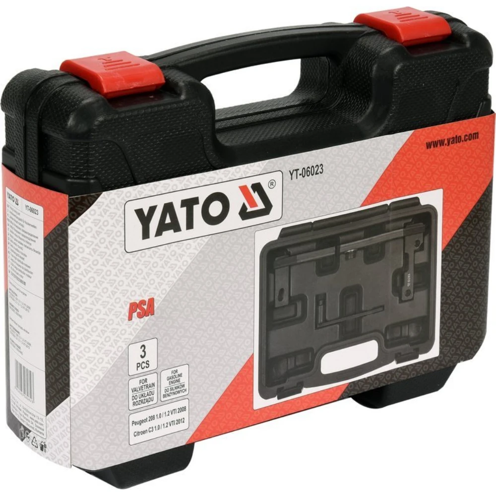 Комплект за блокиране на ангренажен ремък Peugeot/Citroën 1.0-1.2 VTi YATO EURO YT 06023