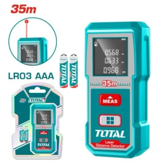 Ролетка лазерна TOTAL, 35 м